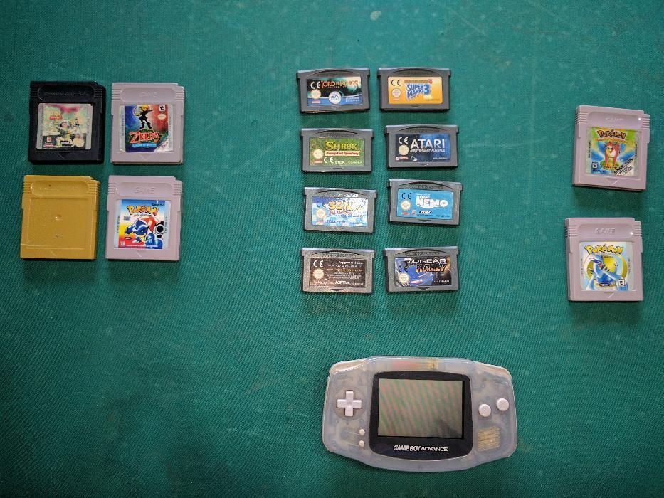 Jogos Gameboy - Nemo, Lucky Duke, Spiderman, ToyStory 2...