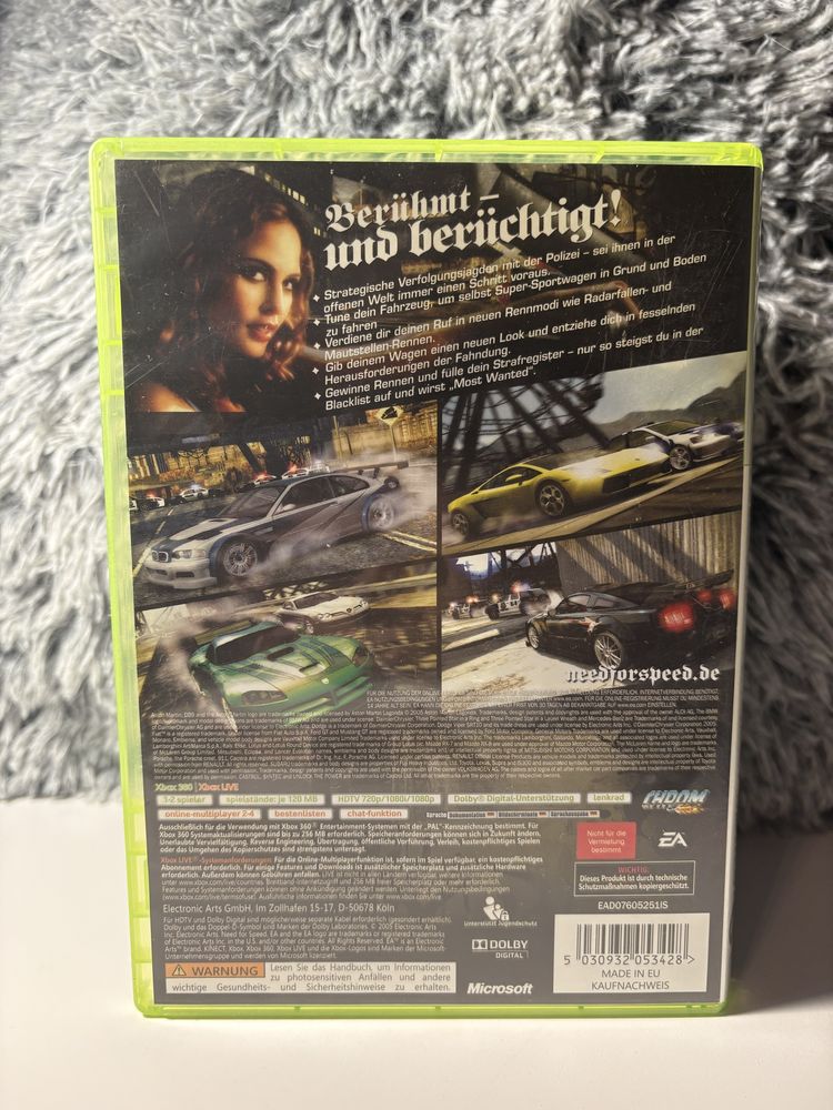 Need For Speed Most Wanted Xbox 360