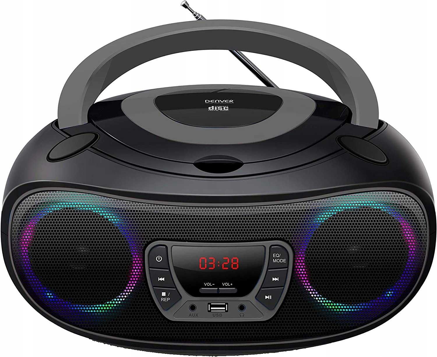 Denver TCL212BT Radio z Bluetooth Boombox z CD