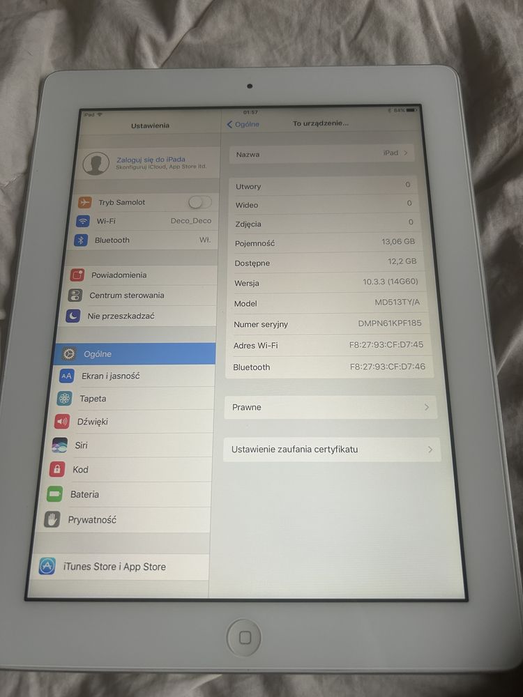 Apple ipad 4 wifi