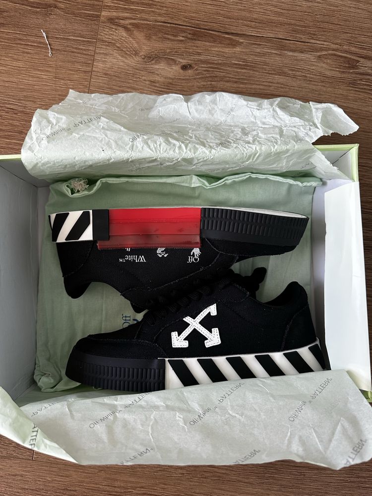 Off White Low Vulcanized Офф Вайт
