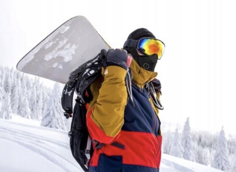 Kominiarka komin maska na twarz narty zimę ciepła