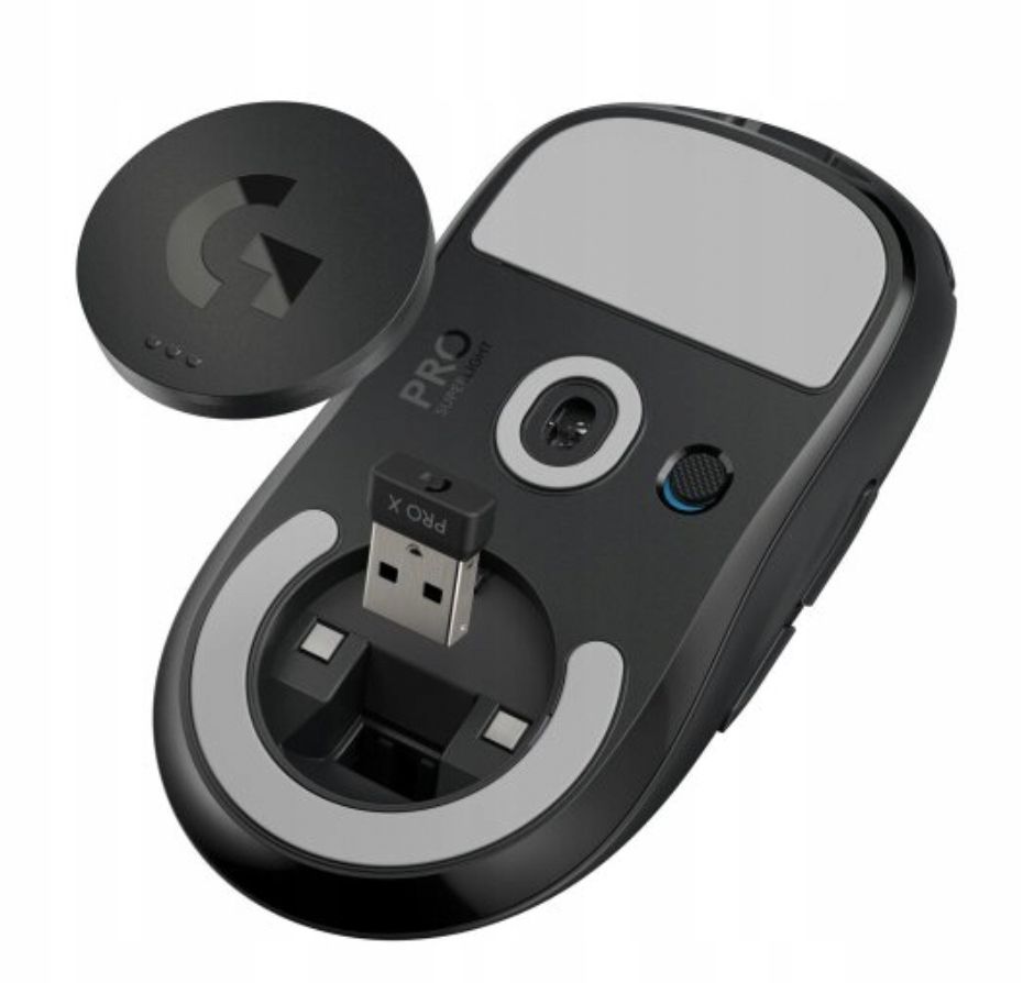 mysz bezprzewodowa logitech pro x superlight kompletna