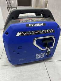 Инверторный генератор 2.2 кВт hyundai. Автозапуск