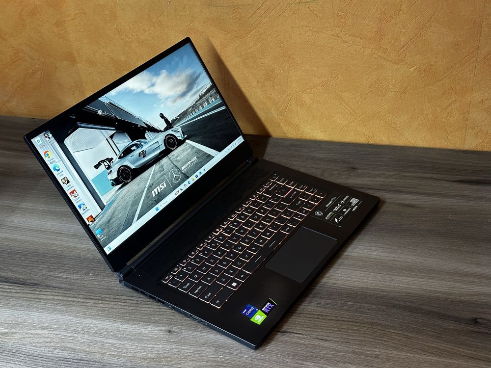 ТОП Игровой ноутбук MSI Stealth 15M(Core i7/RTX3060/512SSD/144HZ IPS)