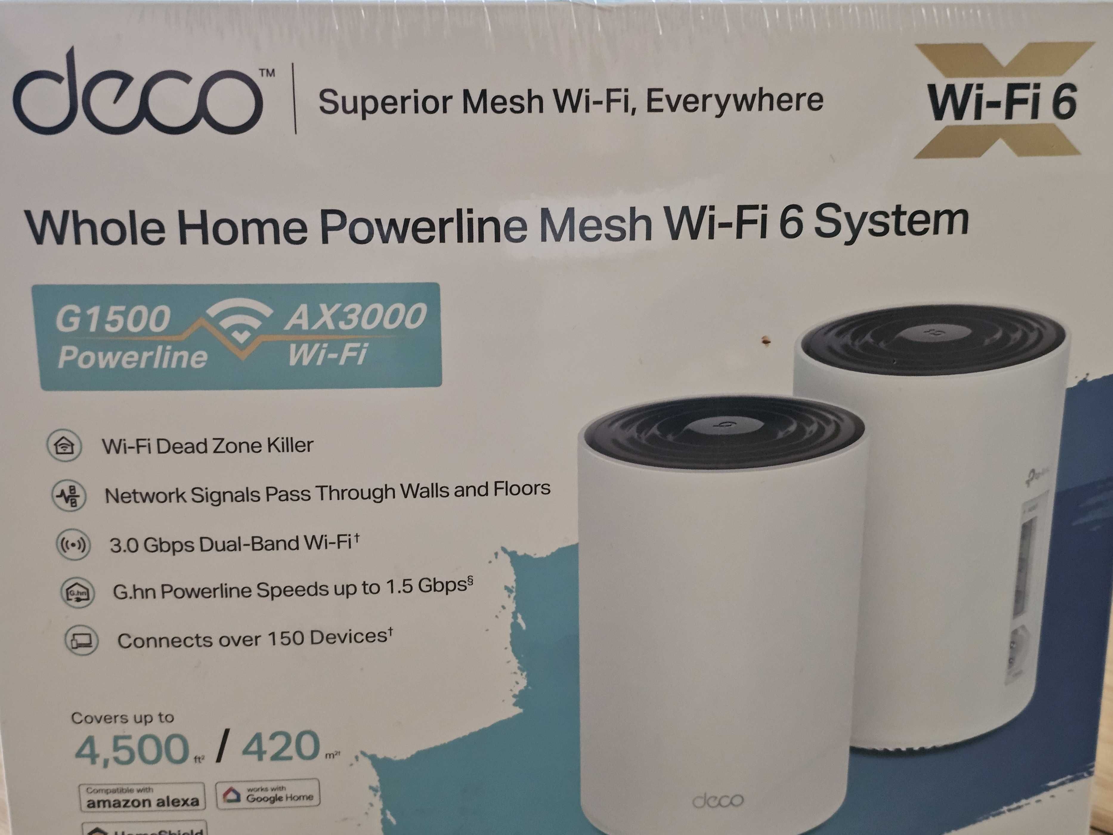 Access Point, Repeater, Router TP-Link Deco PX50 802.11ax (Wi-Fi 6)