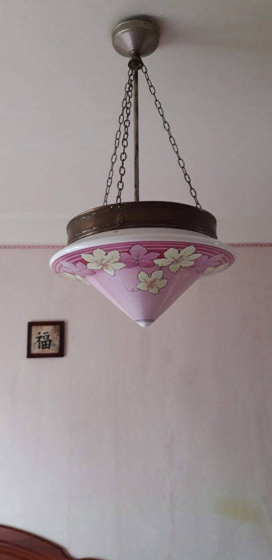 Антикварный подвесной светильник-фонарь