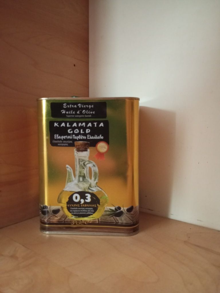 Oliwa Z oliwek Puszka 3 Litry z Grecji