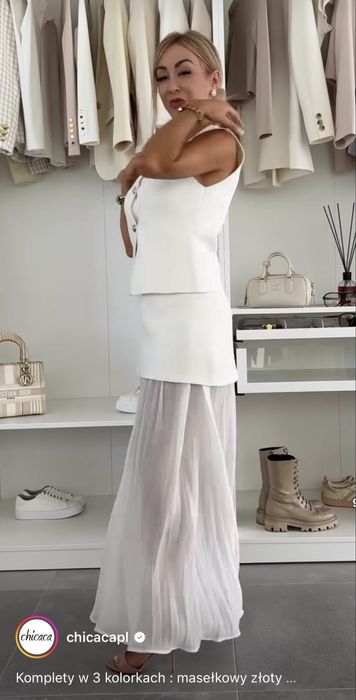 Стильний трикотадний  костюм  s-m