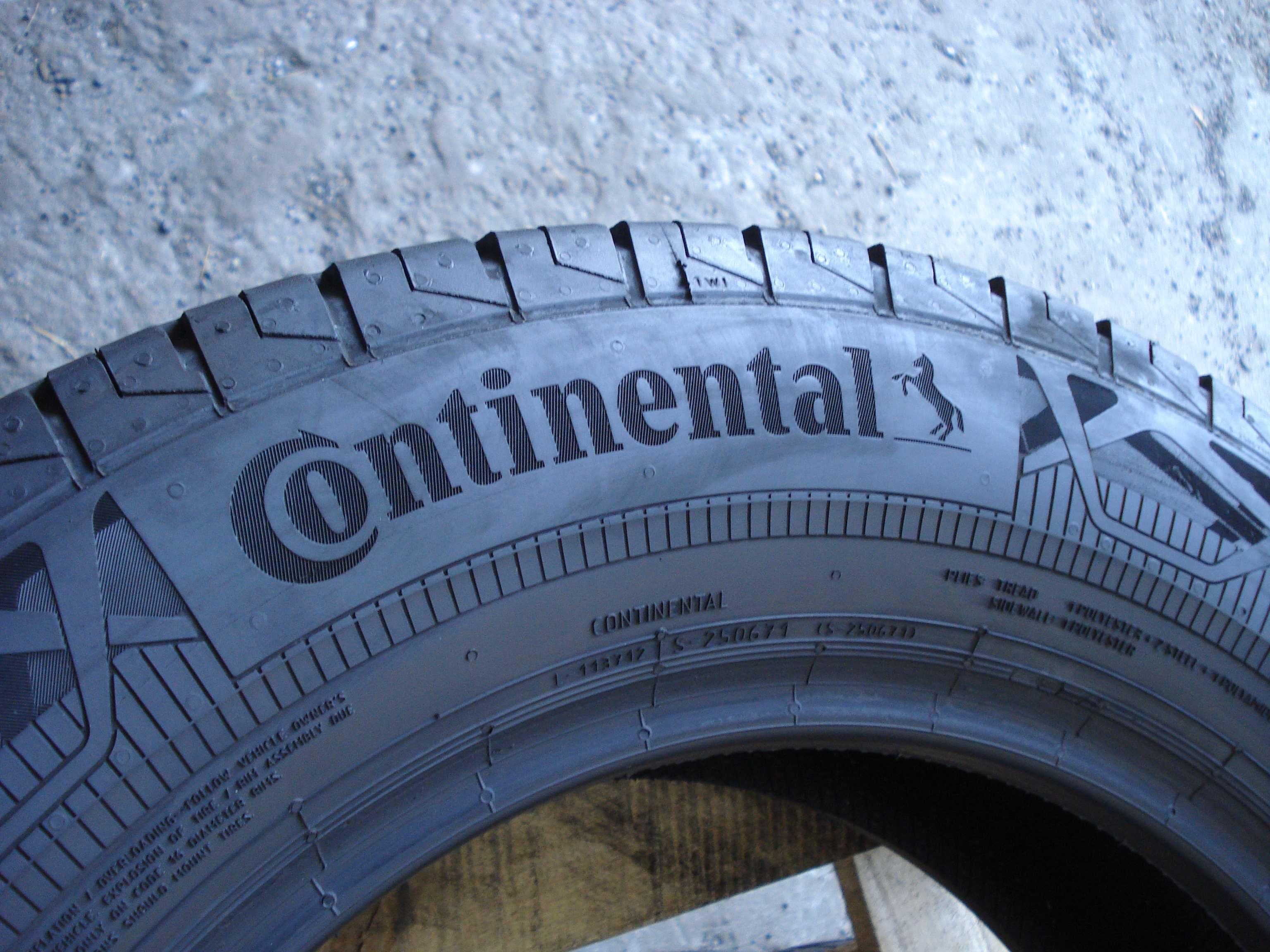 Continental Van Contact Eco  215/65 r 16 C  2 - sztuki letnie