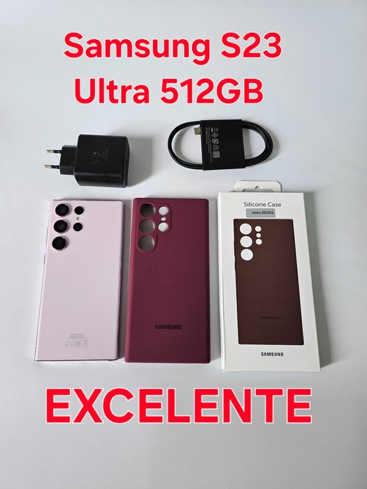 Samsung S23 Ultra 512gb.  Excelente