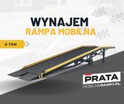 WYNAJEM rampa mobilna załadunkowa tir naczepa kontener dok załadunkowy
