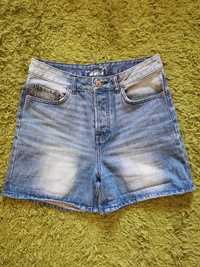 Szorty dżinsowe Never Denim M/38 boyfriend mom fit jeans