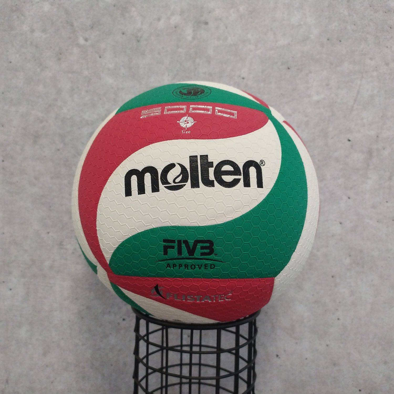 Якісний волейбольний м'яч Molten V5M5000 Flistatec 18 панелей