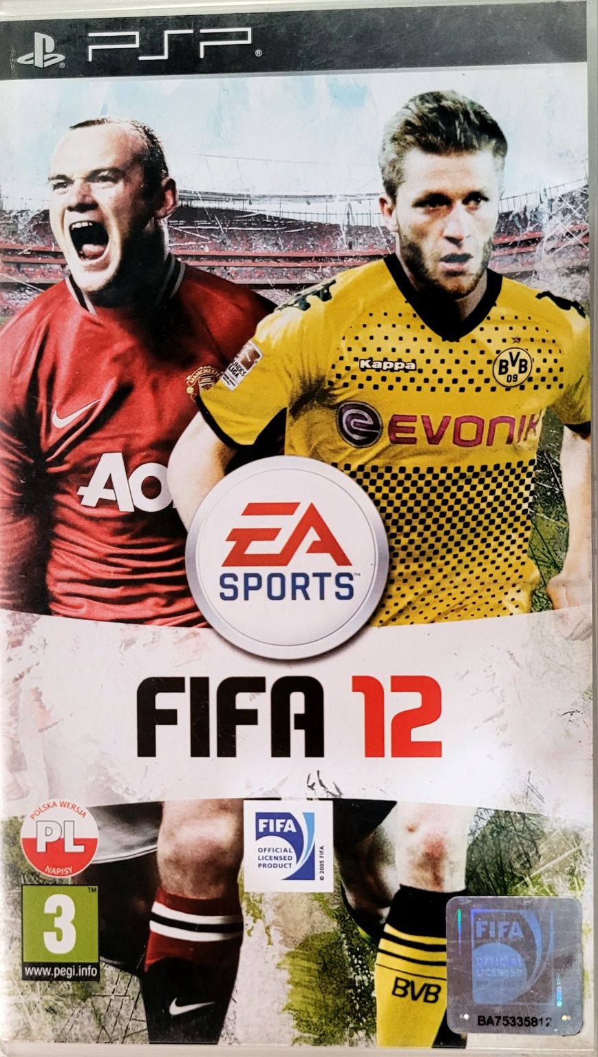 Gra Fifa 12 na PSP