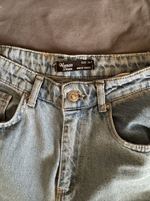 Джинси турецького виробника. 34 розмір. Wide leg