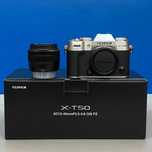 Fujifilm X-T50 (40.2MP) + XC 15-45mm PZ - NOVA - 3 ANOS DE GARANTIA
