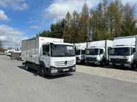 Mercedes-Benz ATEGO 818 921 1018 1218  Mercedes Atego Izoterma,kontener, chlodnia, drzwi boczne,3 osobowy