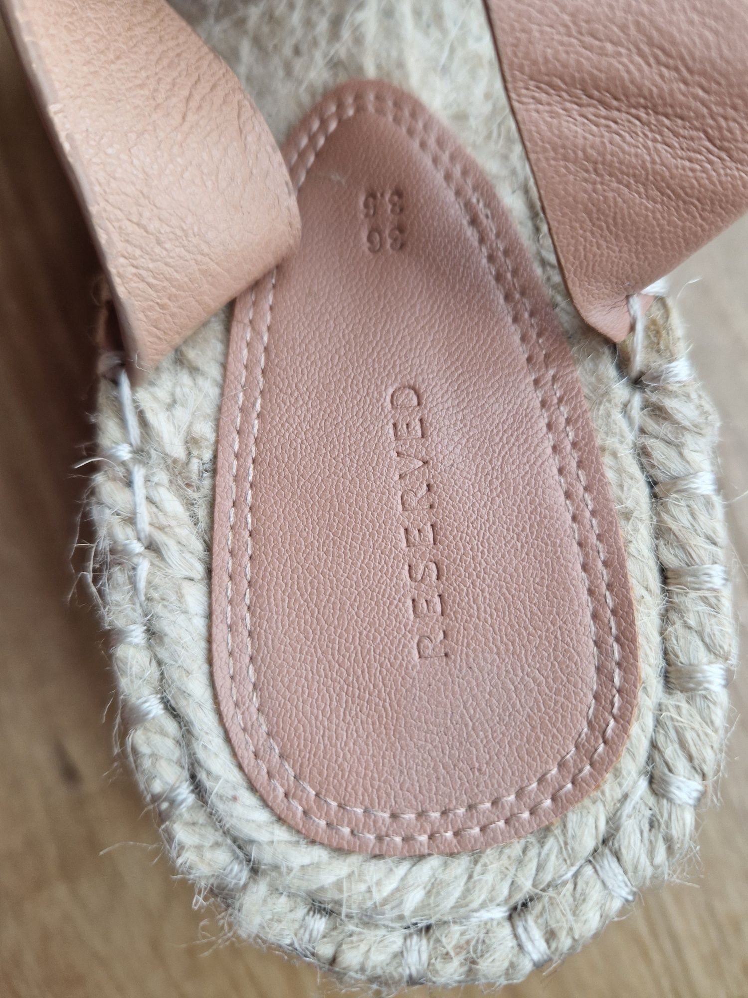 Sandały espadryle Reserved rozmiar 36