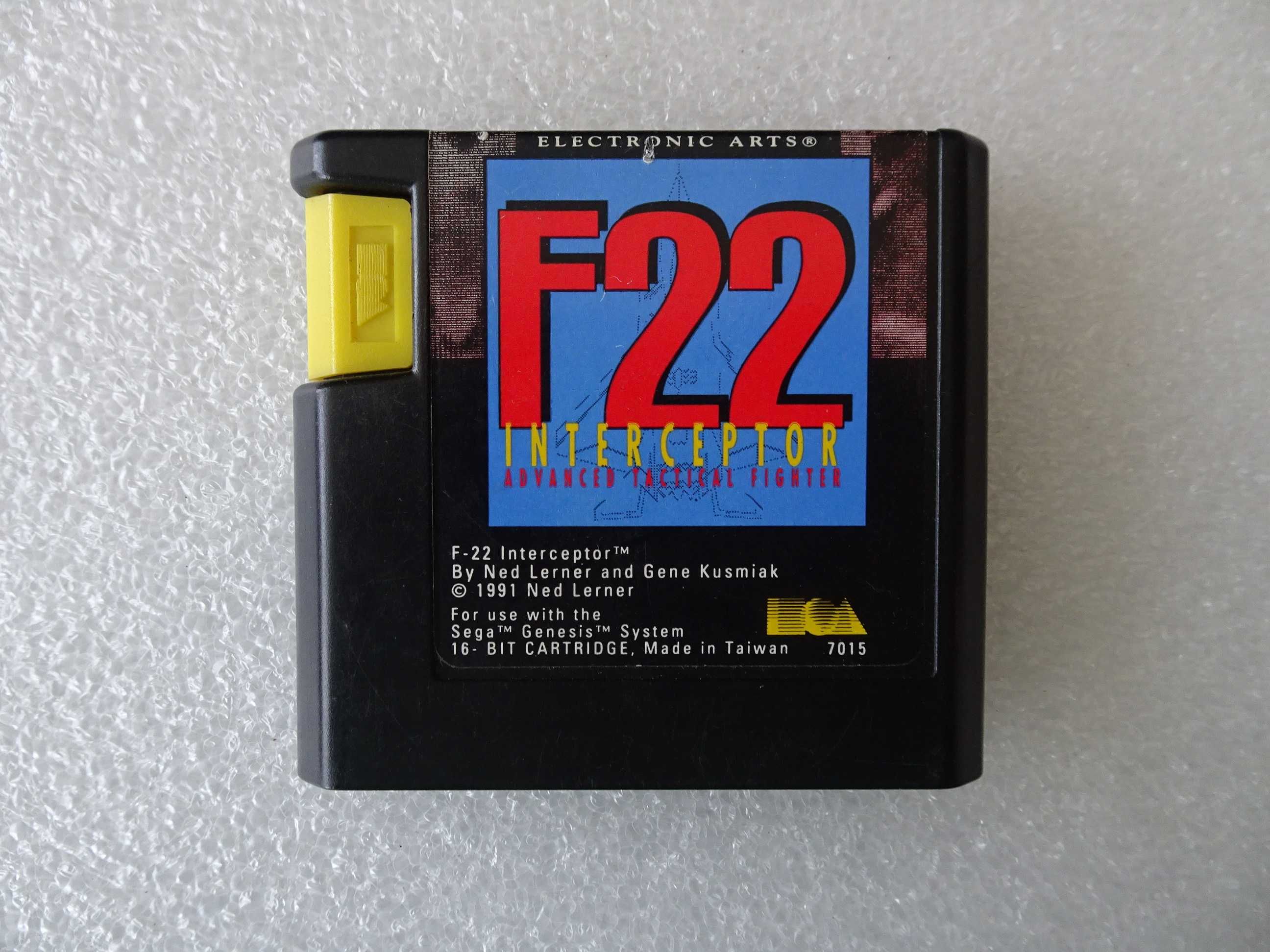 Jogo Mega Drive - F22 Interceptor