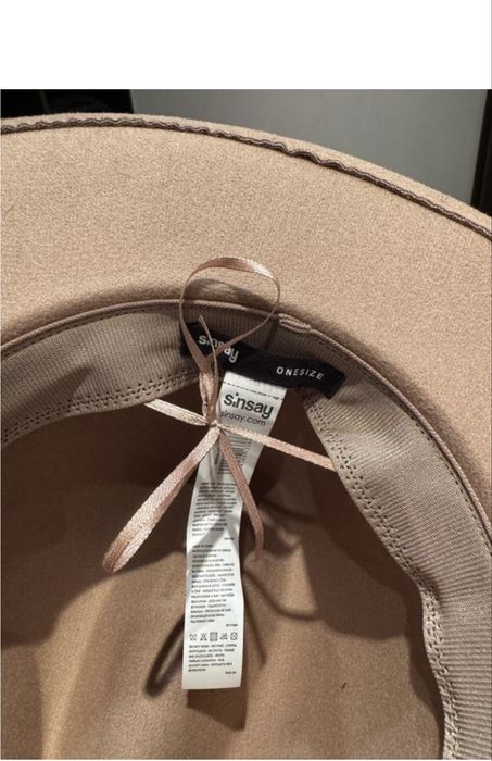 Капелюх шляпа беж бежевая коричневый