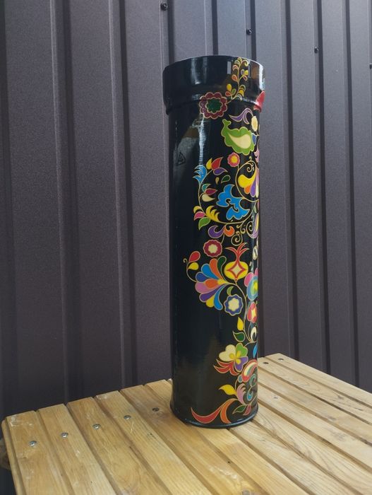 «Ексклюзивний розпис на тубусі від снаряду: ручна робота, орьнек»