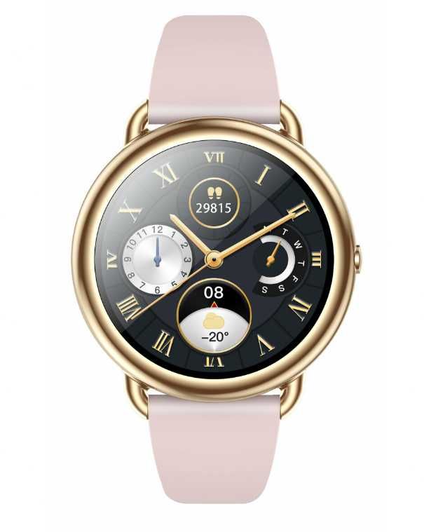 SmartWatch BEMI Cosmo Różowo-złoty (Pure Gold) + dodatkowy pasek