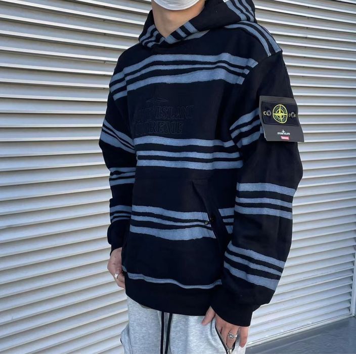 НАЙДЕШЕВШІ Hoodie Stone island x Supreme