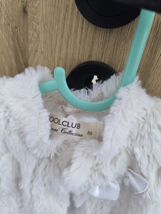 Bolerko dziewczęce kamizelka elegancka cool club 86 chrzest