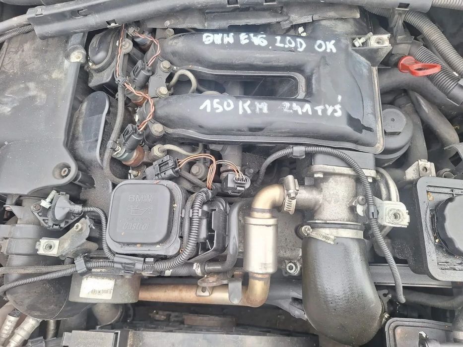 SILNIK 2.0 D CR BMW E46 M47D TUE 150 KM GWARANCJA