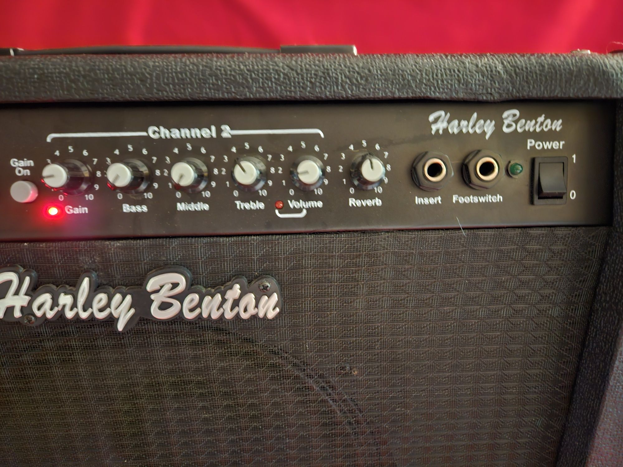 Wzmacniacz do gitary elektrycznej Harley Benton, Reverb, głośnik Celes