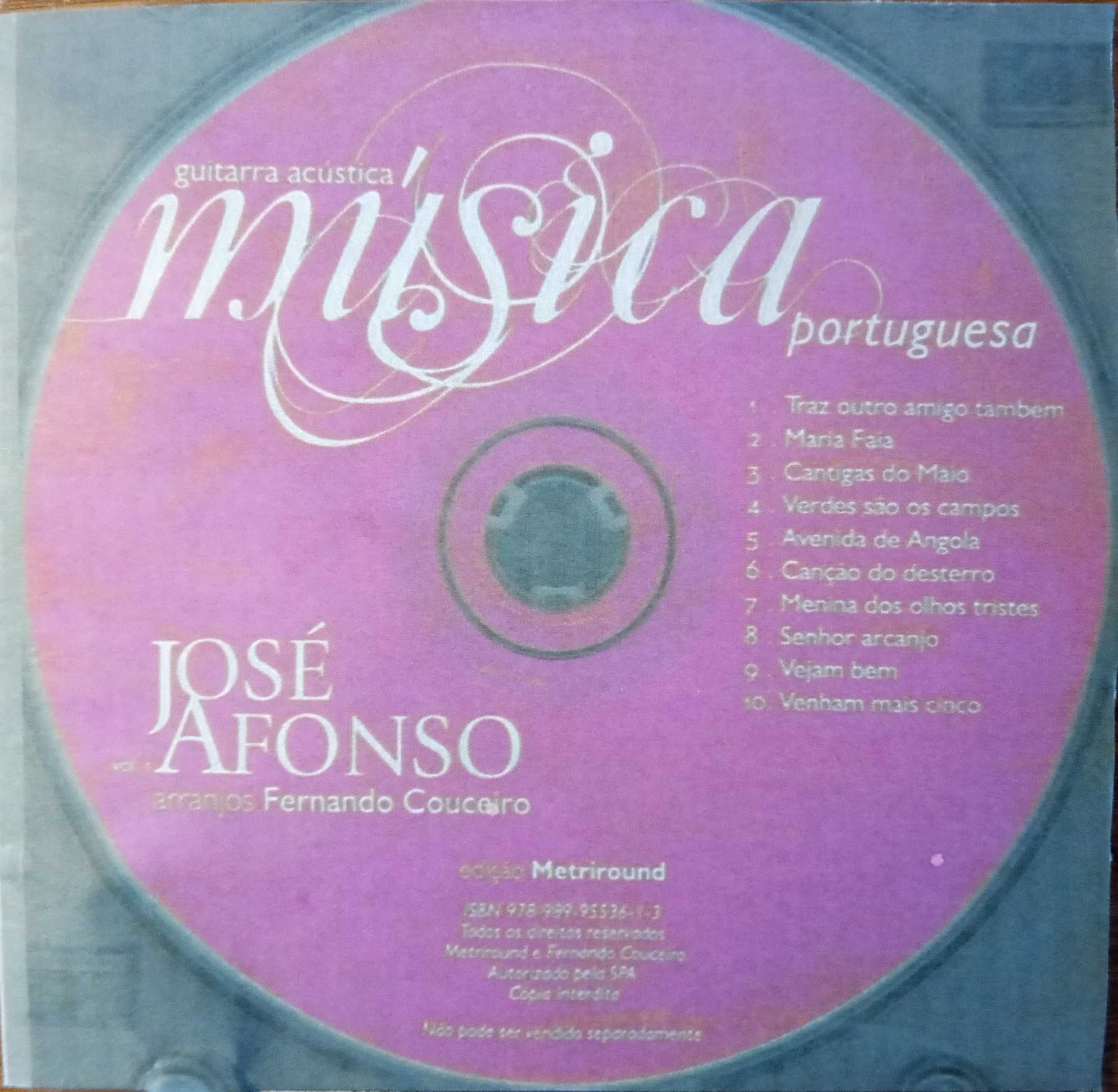 Fernando Couceiro	- - - - -		10 Músicas de José Afonso 	- - - - -	CD
