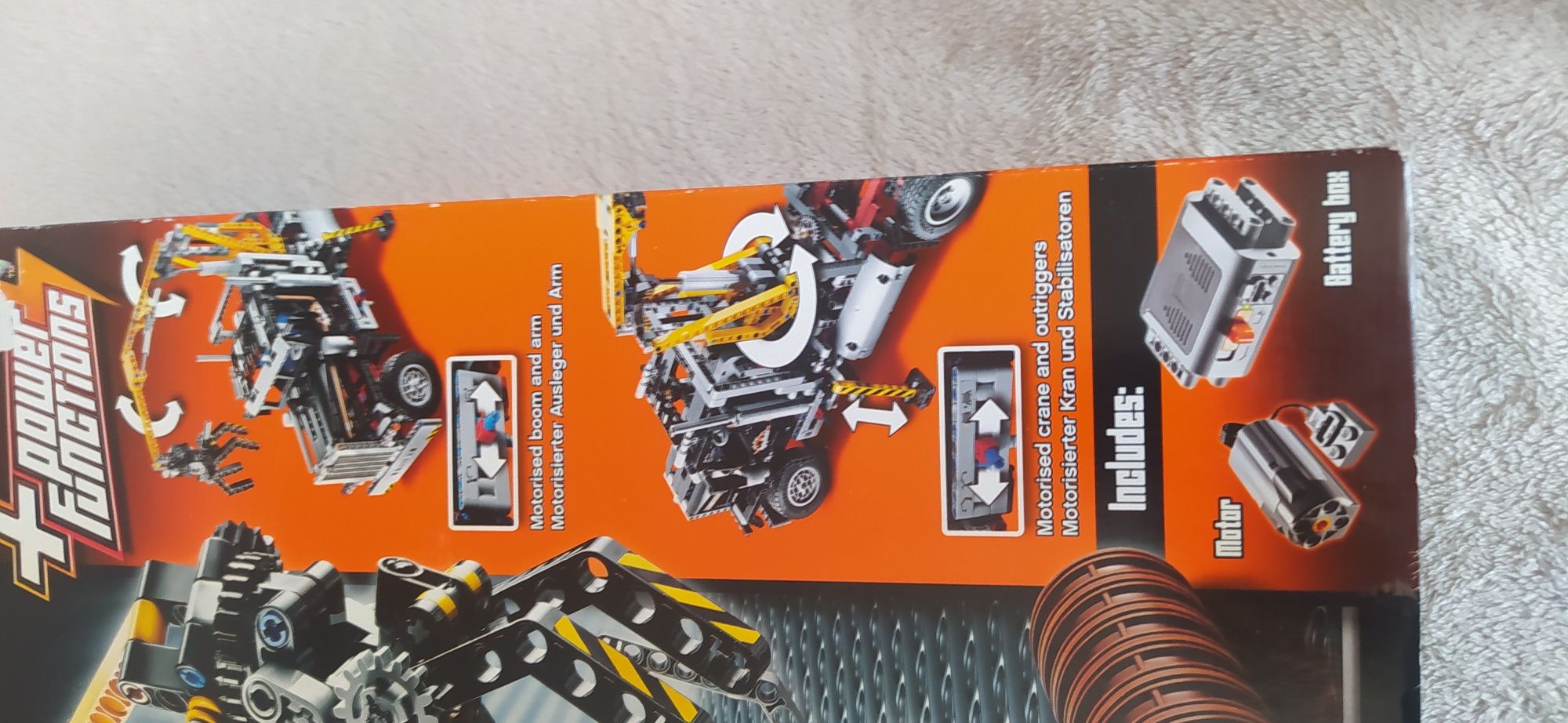 Lego Technic 9397 Nowe ciezarowka do przewozu drewna