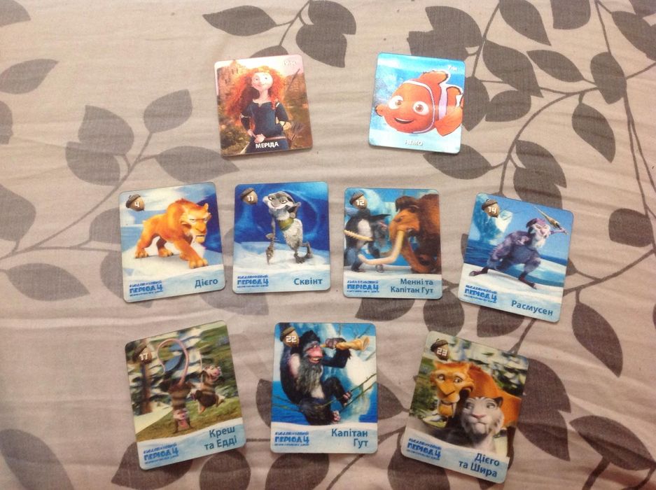 Карточки Trans Formers Prime, Star Wars, Chima, Monsuno