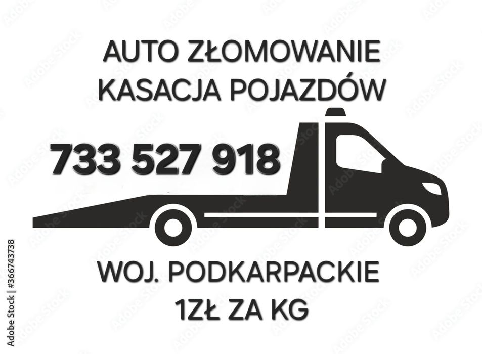 AUTO KASACJA # złomowanie samochodów # 1zł kg # darmowy odbiór laweta!