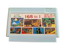 Oryginalny Kartridż gra Pegasus Nes Famicon 168 in 1 contra Mario tank
