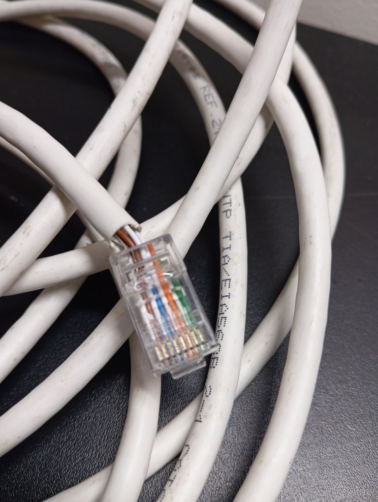 Cabo rede UTP televes 3, 5mt com fichas