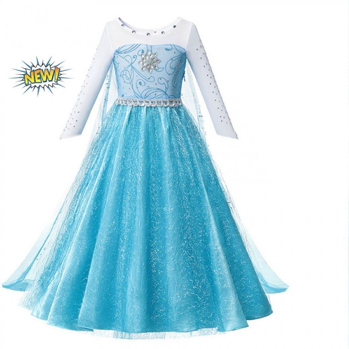 Сукня Пляття Ельзи Ельза Костюм  Эльзы Эльза холодное сердце платье