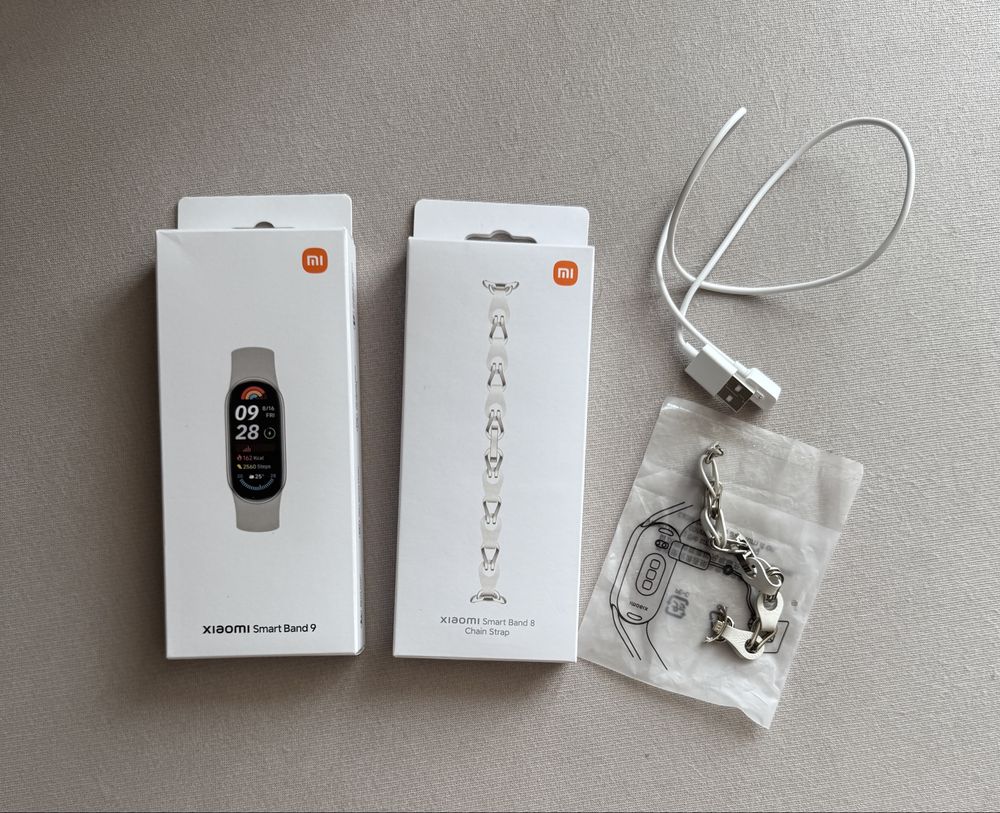 Фитнес трекер браслет Xiaomi smart band 9 +додатковий браслет