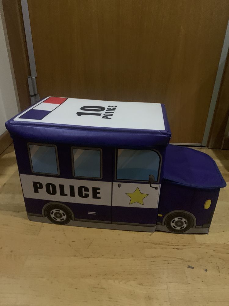 Baú Carro da polícia