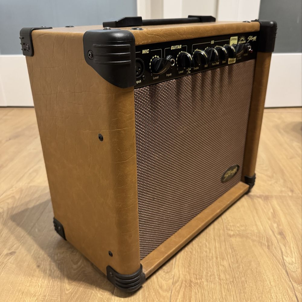 Wzmiacniacz do gitary akustycznej 20W Stagg 20 AA R