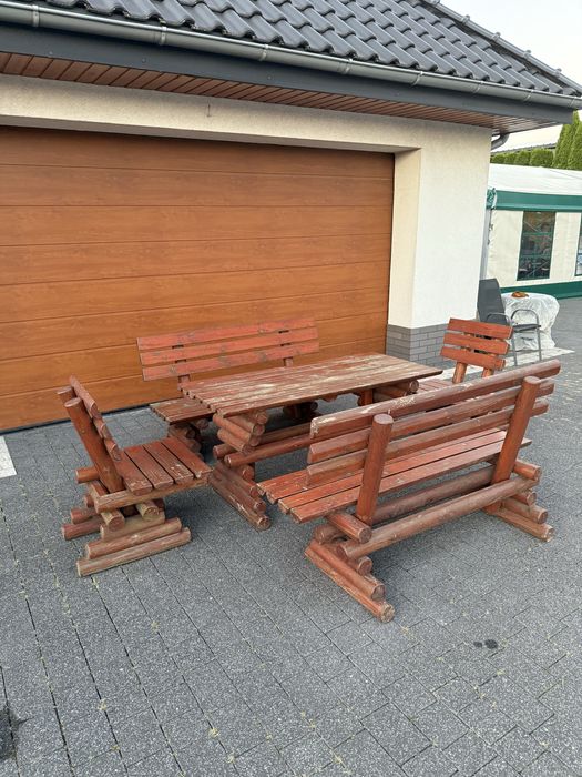 Meble ogrodowe 8 osob * solidne * duze *