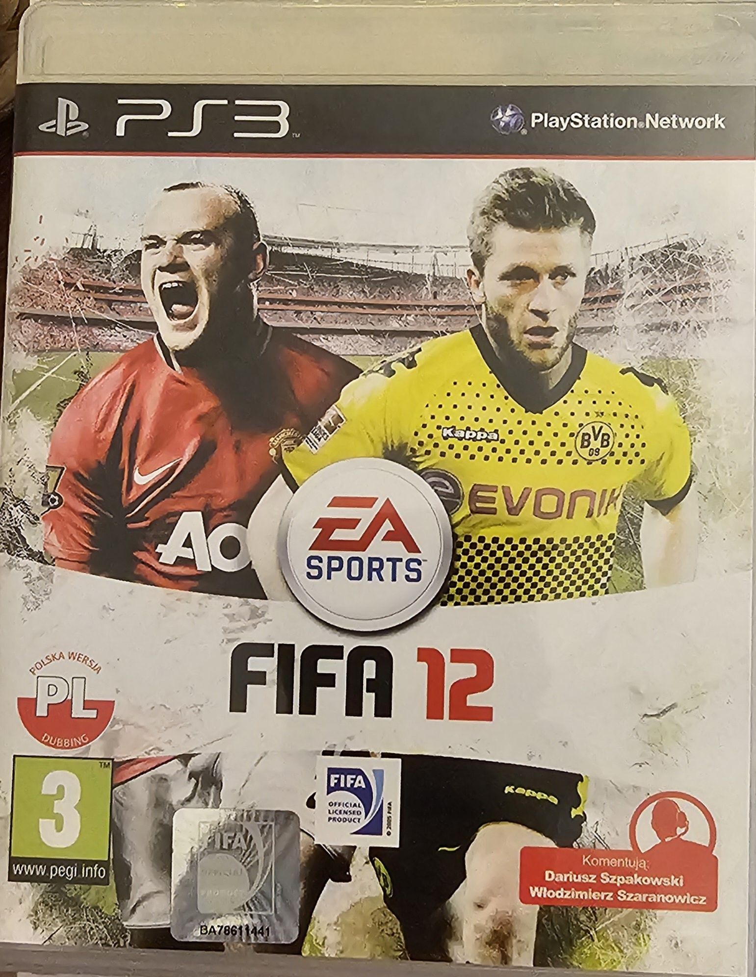 Fifa 12 gra na konsolę PS3