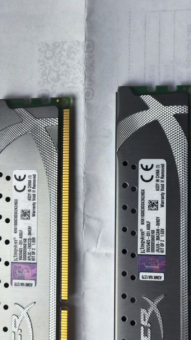 pamięć Ram KINGSTON HYPERX GENESIS 2x4gb 8gb CL9 KHX1600C9D3X2K2/8gx D