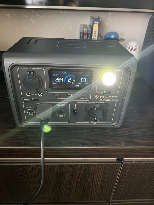 Зарядна станція Bluetti EB3A 600 W 268 Wh