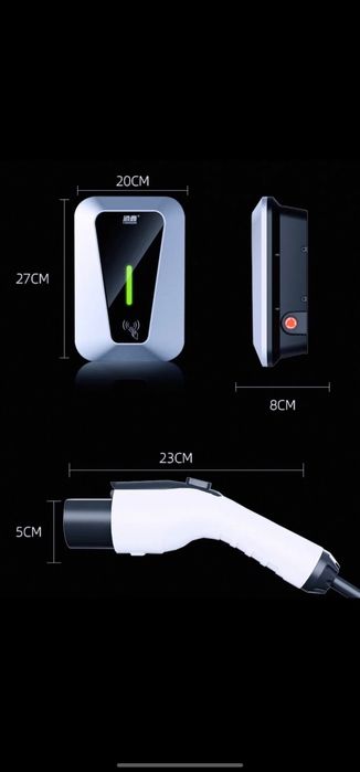 Зарядка для электроавтомомиля, 7kWt, 32A, 3m или 5m длинна