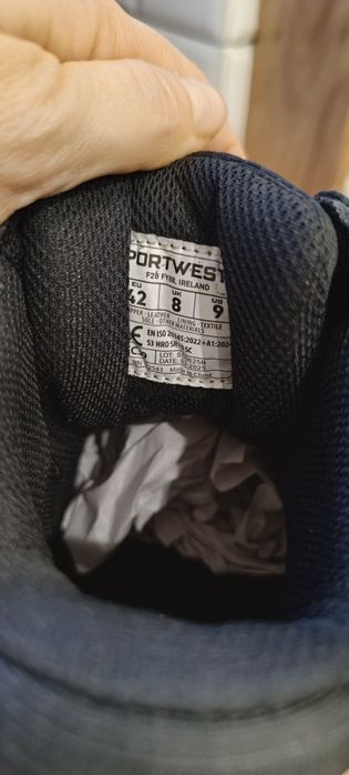 Buty robocze Portwest, wiązanie boa