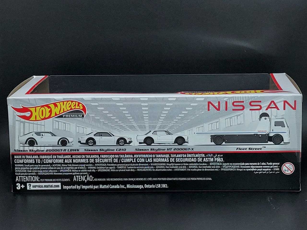 Hot Wheels Premium 1:64 Nissan Skyline Set