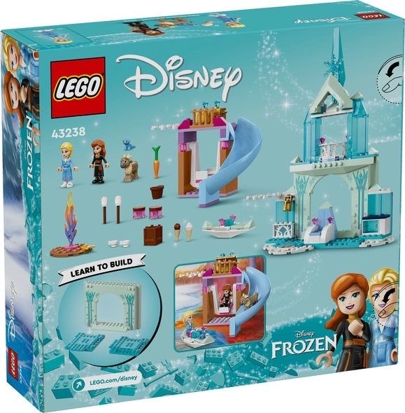 Конструктор LEGO Disney Крижаний палац Ельзи (43238) лего