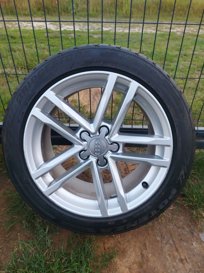AUDI A3 A5 A6 TT FELGI LATO 17 cali 5x112 245/45/R17 Opony Koła felga
